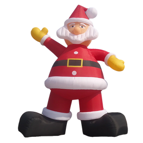 Inflatable Santa Claus Outdoor Christmas Big Blow up Yard Giant Decoration LED Lights Inflatable Santa Claus