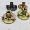 16mm Construction Scaffolding Formwork Steel Tie Rod Bar With Tie Rod Wing Nut