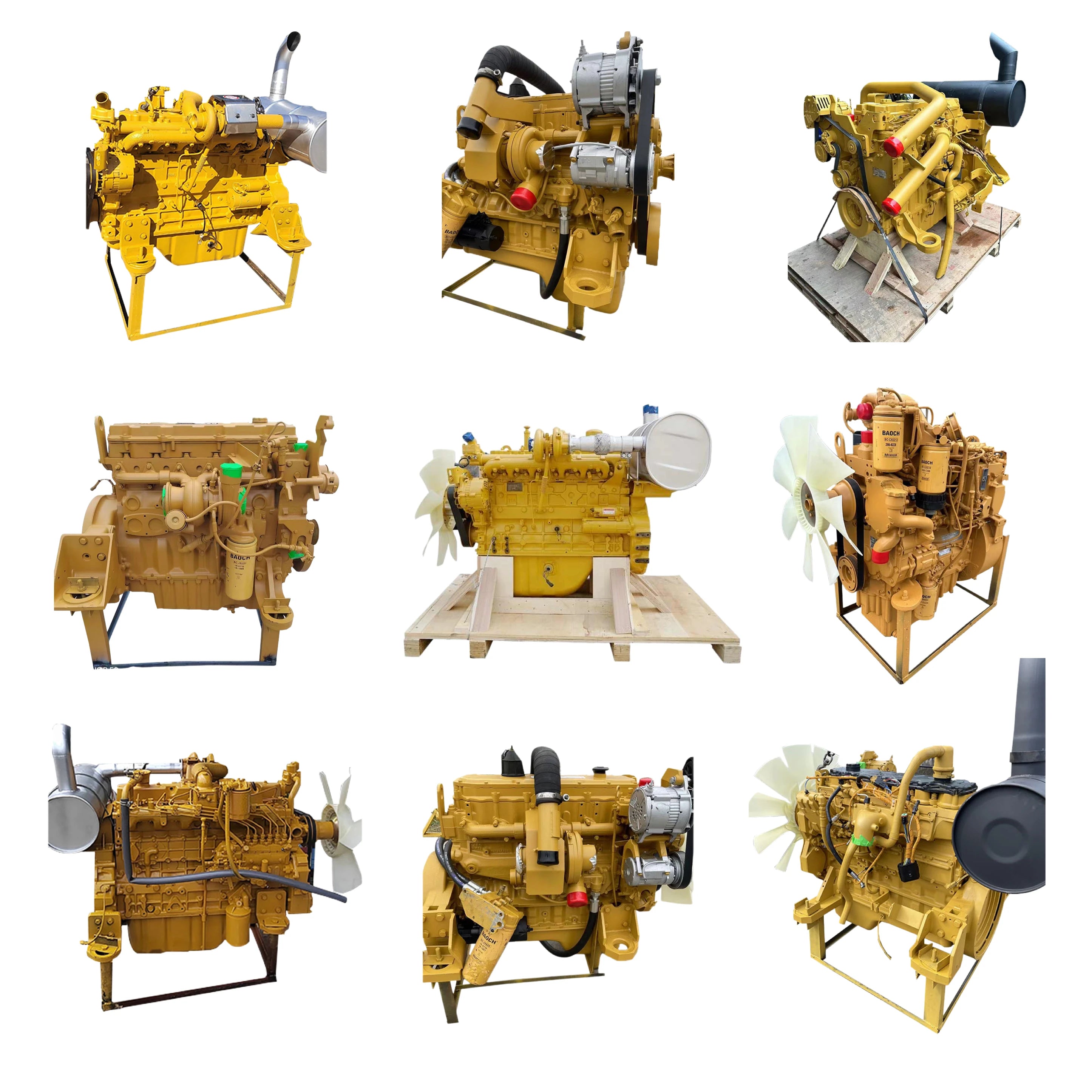 C4.2 C6.4 C7 C9 C9.3 C11 C12 C13 C15 S4K Diesel Engine Assy E312 Excavator 3066 S6K 3204 3306 3406 3408 3166 Engine Assembly