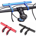 20CM Aluminum Alloy Bicycle Handlebar Extender Mount Carbon Headlight Bracket Lamp Flashlight Holder Accessories for Mountain MegaBDM