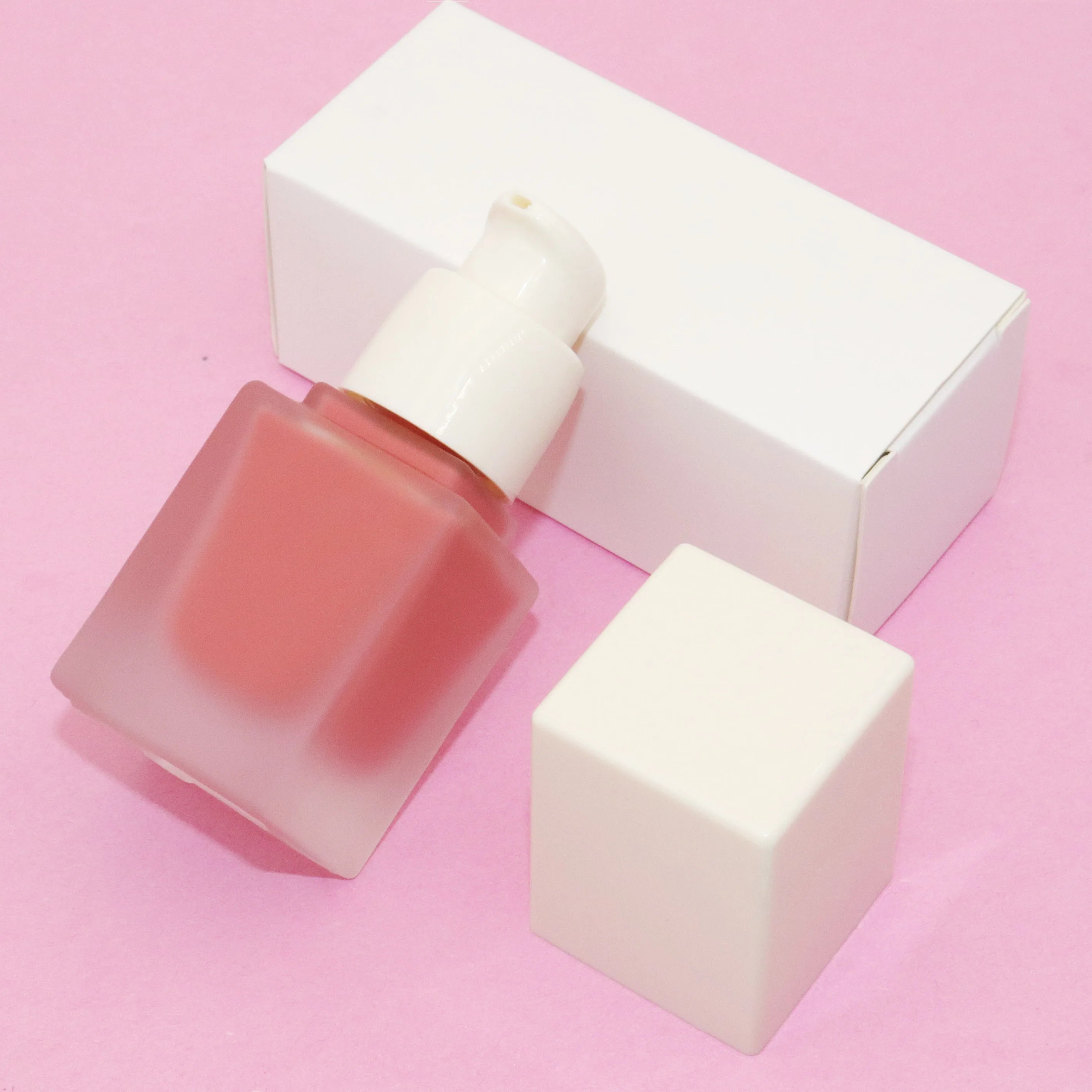 Professional Own Brand High Quality Liquid Blush Long-Lasting Cream Makeup Cheek Blusher Custom Logo Mineral Herbal Fair