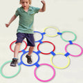 Outdoor Activities Sport Kids Jumping Toys Triangle Square Hop Numbers House Play Hopscotch Ring Game