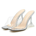 Best-Selling New Fine Heeled Ladies's High Heels Patterned Women's Sandals Temperament Elegance Ladies High Heels Women's Shoes