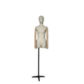 Warehouse Adjustable FRP Material European Style Tailor Mannequin Female Torso Half Body Dress Clothing Boutique