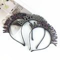 Hot Selling Children Adults Happy Birthday Hair Hoop With Diamond English Letter Headdress