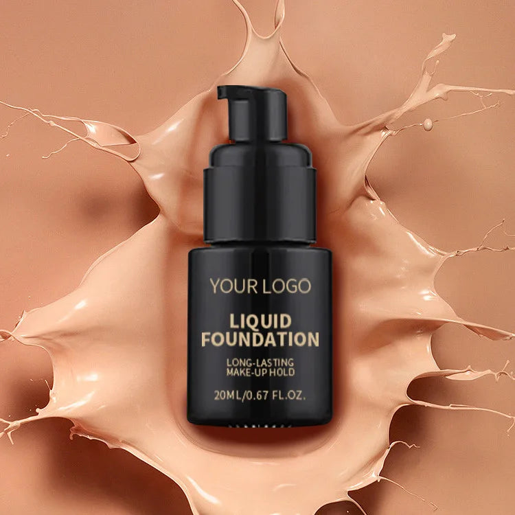 Wholesale Natural Moisturizing Oil Control Facial Repair Full Coverage Waterproof Neutral Matte Liquid Foundation Concealer