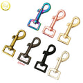 DIY Swivel Snap Hook Luxury Trendy Zinc Alloy Lobster Clasps for Hiking Camping Carabiner Pet Chain Accessories Safety Feature