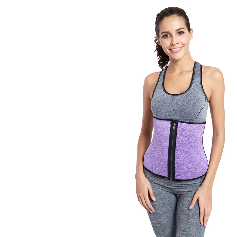 Women's Sports Waist Trainer Neoprene Buckle Waist Belt Fitness Waist Shaping and Slimming Belt m Waist Trainer Body Shaper