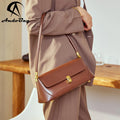 AndoBag Handbag for Women Summer Fashion Single Shoulder Crossbody Bags Genuine Cow Leather Underarm Bag 2035