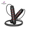 Gym Fitness Jump Rope with Tangle-Free Bearings Custom Logo Sports Skipping Rope Made of Durable Plastic