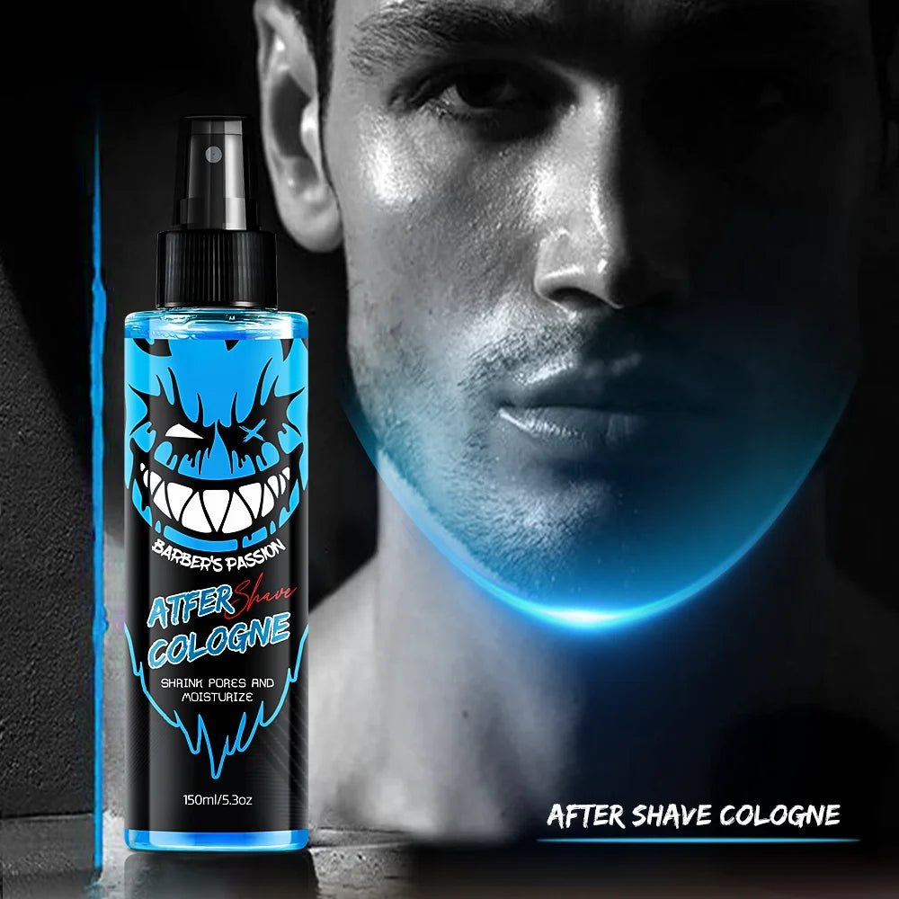 Vegan & Cruelty-Free Barber Aftershave Cologne Spray Private Label for Men Facial Reduces Skin Irritation