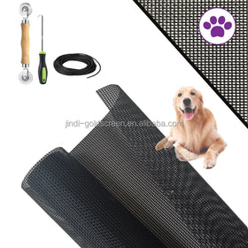 JINDI 15x10 Anti-Cat Clawing Anti-Dog Screen Door Modern Outdoor Pet-Resistant Mesh Cat & Dog Proof Screen Door