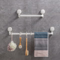 Taili Heavy Duty 10kg Max Hold Suction Cup Towel Bar NO-Drilling Removable Storage Rack