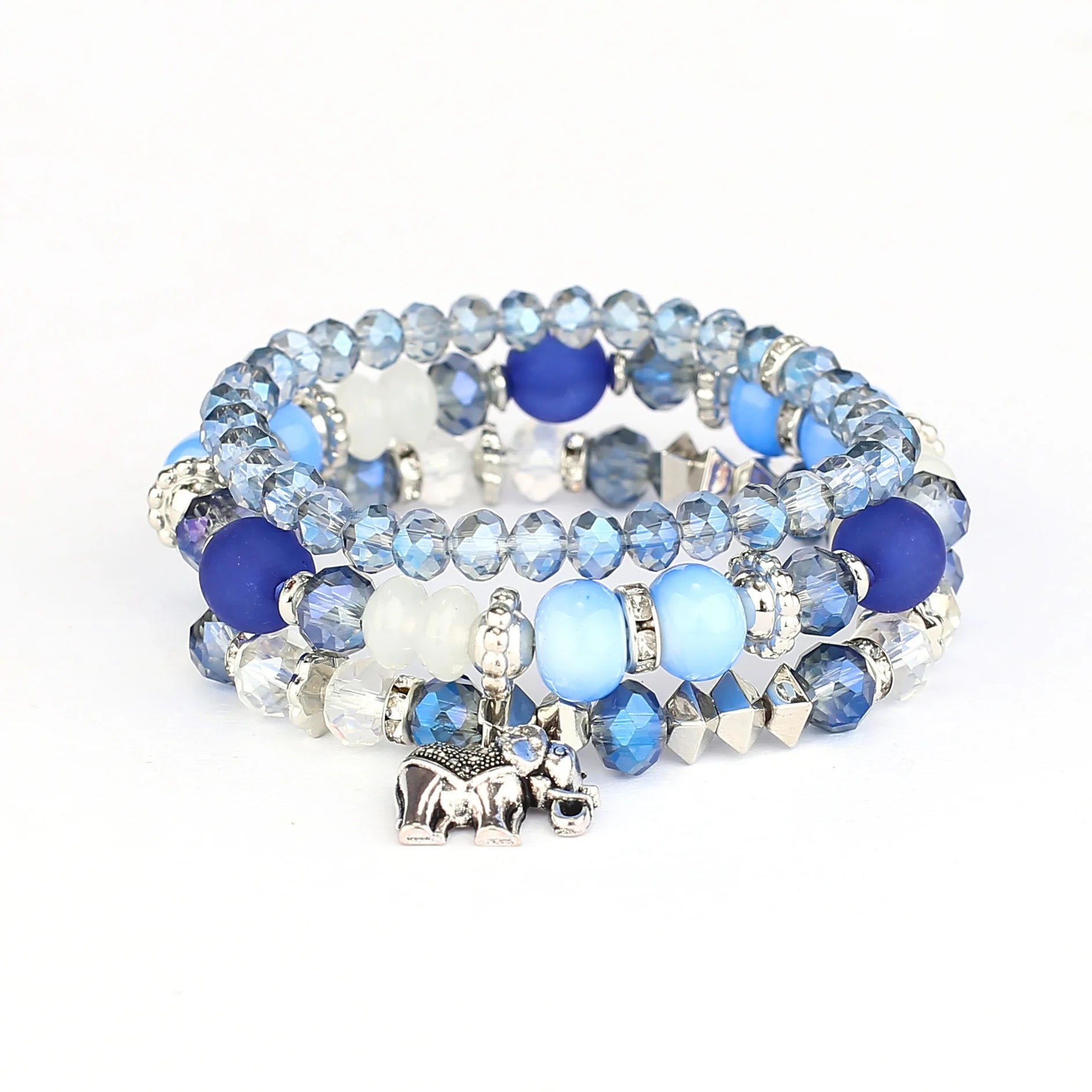 Factory Direct Sales Fashion Pendant Women Bracelet Jewelry Luxury Bohemian Multilayer Beaded Bracelet Set Wholesale 2022