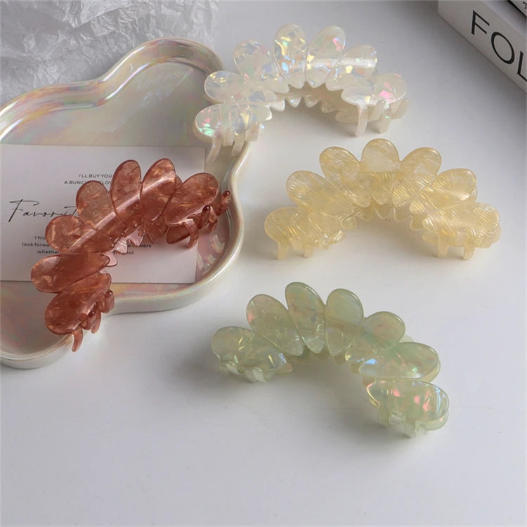 Ins Latest Design Cloud Hair Clip Acetate 3D Cloud Claw Clip Bulk Hair Claws for Women Wholesale Accessories