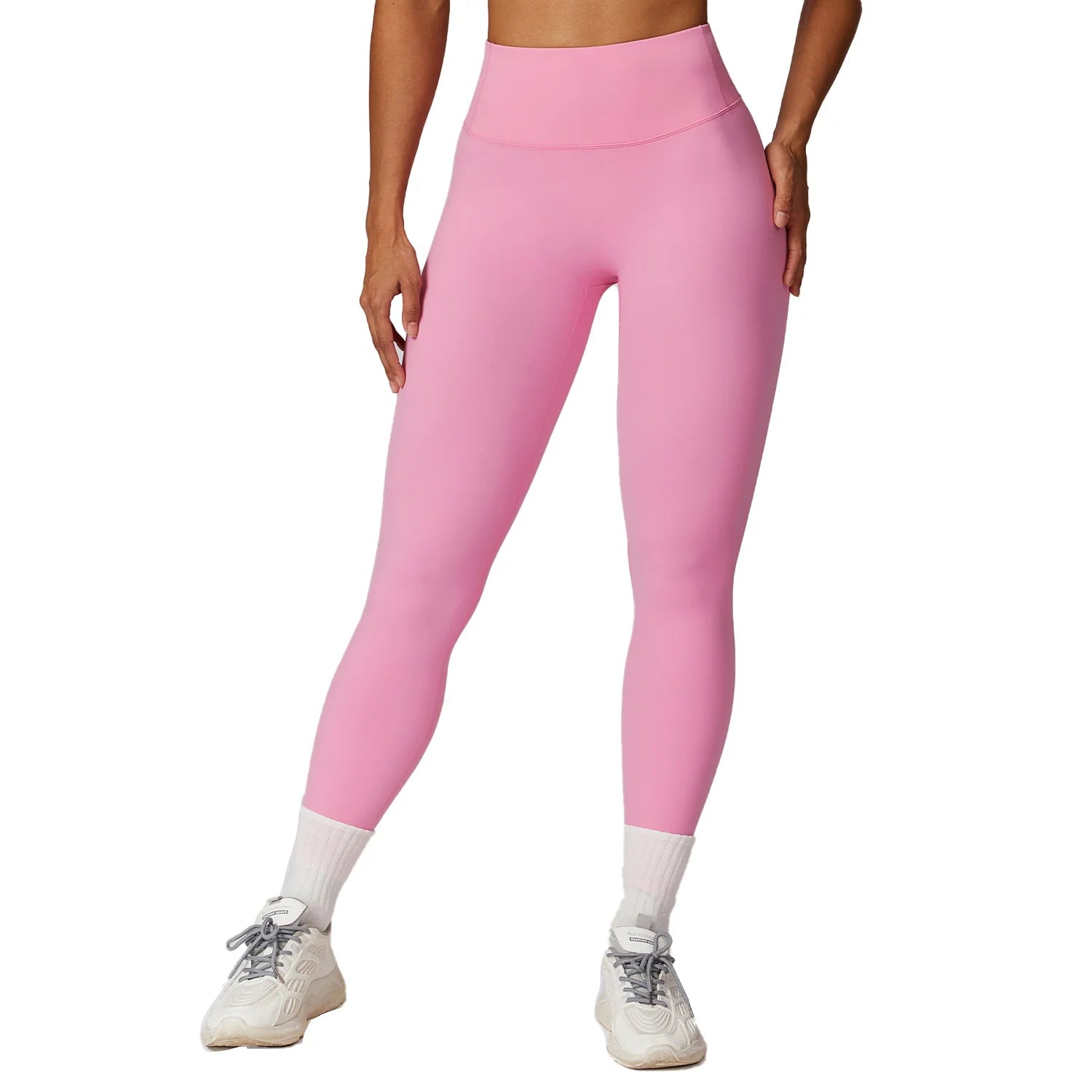 Women Sports Quick Dry Breathable Fitness Trousers Customized Athletic Tights Leggings High Waist Professional 28" Yoga Pants
