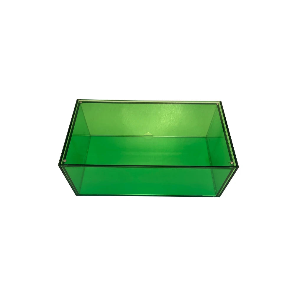 Customized Modern Portable Storage Box Neon Rectangle Acrylic Eco-Friendly Color Made to Order