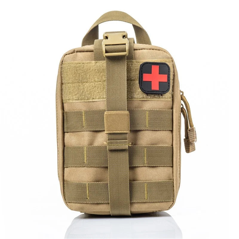 First Aid Kit Molle Medical Pouch Attachment Pack Hunting Fishing Camping Survival EDC Bag