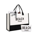 Xincai Custom Logo Jute Rope Tote Bag-Eco-friendly Durable Large Size Personalized Gift for Women
