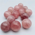 Wholesale Natural Healing Crystal Ball Pink Rose Quartz Crystal Sphere for Decoration