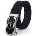 Custom Thickening Nylon Fabric Belts for Men New Automatic Metal Buckle Casual Style Outdoor Tactical Waist Belt