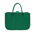 Custom Bag Tote Felt Personalised Cheap Carry Reusable Eco Friendly Shopping Bag Customized With Printed Logo