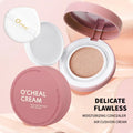 O'CHEAL Vegan Makeup Supplier Face Cushion Transparent Moisturizing Waterproof Full Coverage Air Cushion Foundation MegaBDM