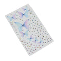 ZHONGLI Acrylic Stone Makeup Sticker Temporary Face Jewels Tattoo (Contracted Style) Made in China Parties Special Occasions