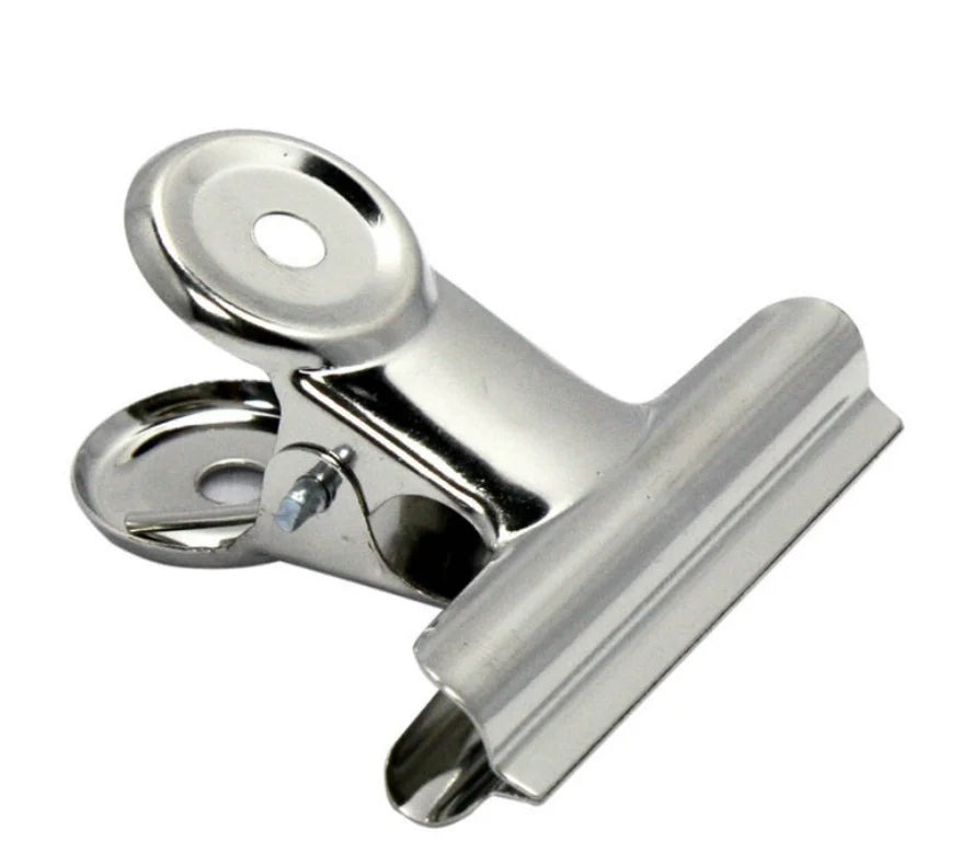 The 2 Inch Stainless Steel Bulldog Clips Paper Clamps for Pictures Home Kitchenoffice Supplies