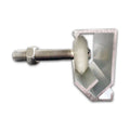 Upper/Side/Lower Rail Aluminum Alloy Guide Rail Sliding Door Accessories Finished Contemporary Waterproof