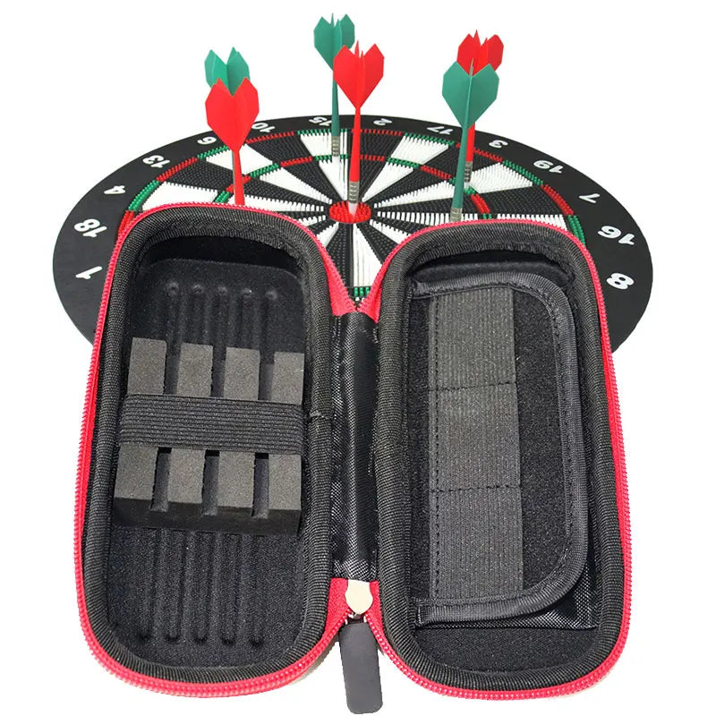 Portable Darts Box Gift Travel Custom Darts Carrying Storage Case Box Bag Pouch Dart EVA Packaging Box With Zipper(Case Only)