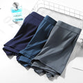 2023 Breathable Mid Rise Modal Seamless Plus Size Men's Underwear Boxer Briefs for Men