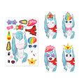 Custom A4 A5 A6 Adhesive Die Cut Paper Sticker Sheet Printing Kiss Cut Stickers