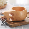 Chinese Wooden Water Tea Cup Mug Coffee Cup Beer Juice Milk Drink Cup Handmade Drinkware for Home Bar Kitchen Gadgets Gift