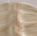 2026 Premium Best Quality Double Drawn Russian Human Hair Hole Weft Seamless Invisible  Twin Tab Hair Extensions