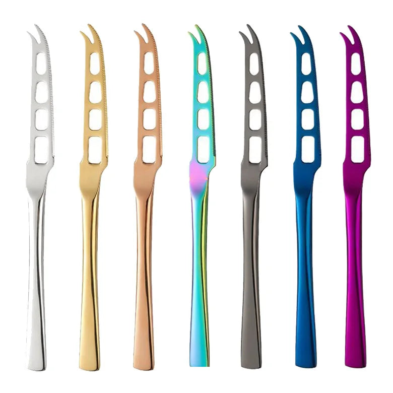 New Design Titanium PVD Colorful Stainless Steel Cheese Knife Butter Knife