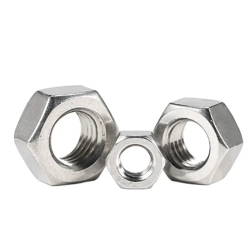 Factory High Quality M8 M16 DIN 934 Stainless Steel Hexagon Hex Nuts