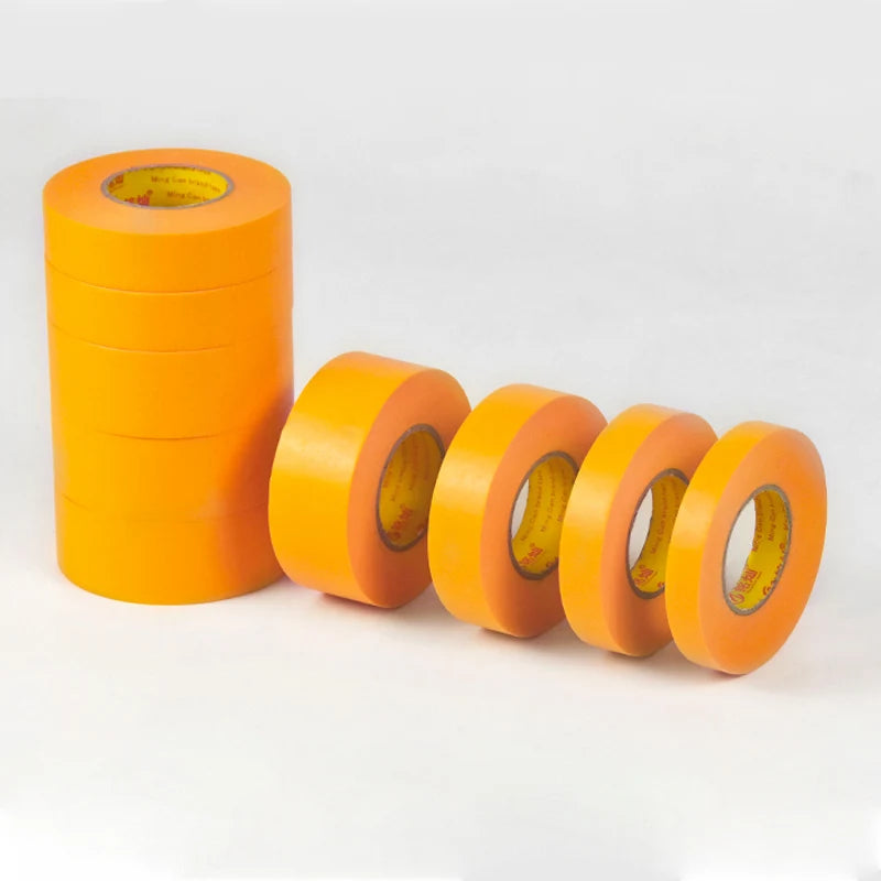 Mingcan Rice Paper Goldband Paper Masking Tape for Car Automotive Painting Indoor Outdoor Use