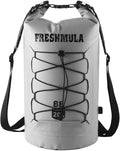 Custom Logo PVC 100% Waterproof Thermal 24 Hours Cooling Collapsible Dry Bag Insulated Cooler Shoulder Backpack Button Closure