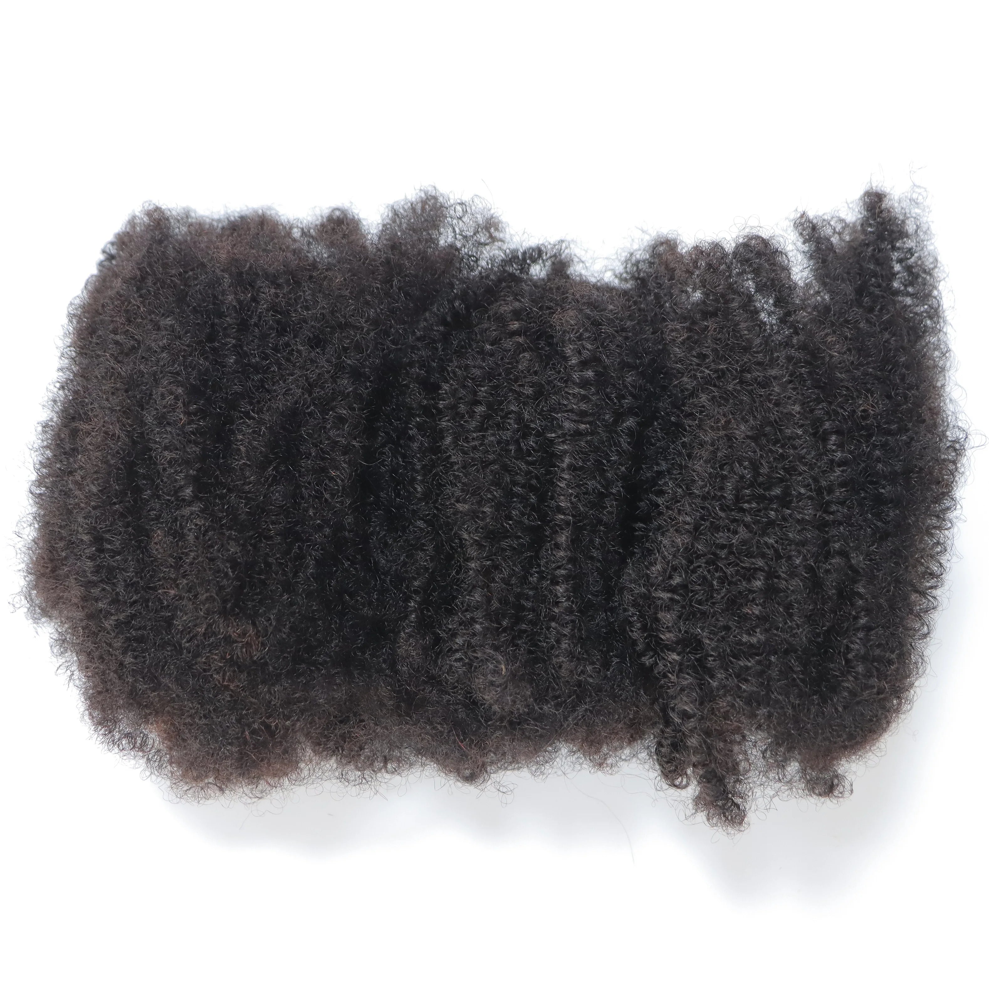 Best Selling Afro Kinky Bulk Indian Temple Remy Wholesale Virgin Hair Weave Cuticle Aligned One Donor Raw Human Hair Extension