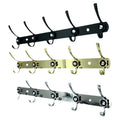 Large plum Black Diamond Row Hook European-style Household Living Room Door After Aluminum Alloy Hook Bathroom Bedroom Coat Hook