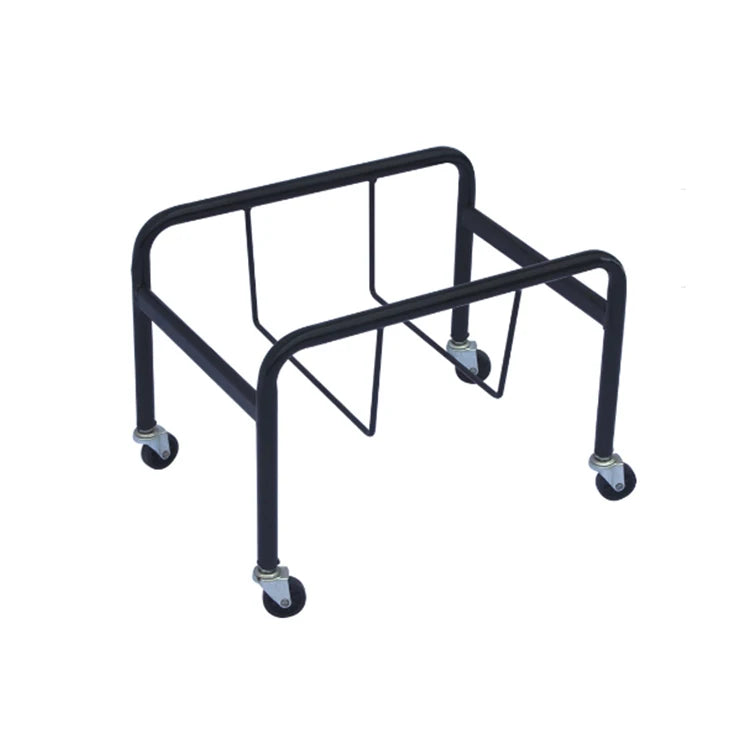 Durable Galvanized Shopping Basket Stand Wholesale for Supermarket Shopper Basket Holder