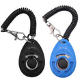 Fashionable Black Button Pet Trainer Rope Dog Trainer Elliptical Sounder