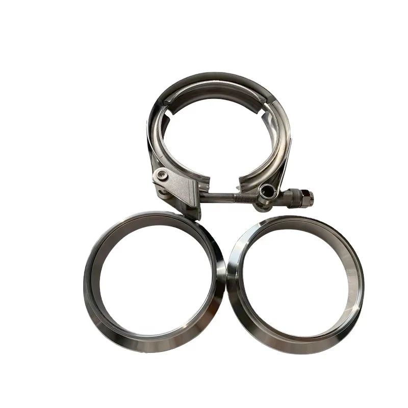 JTLD V Band Exhaust Clamp 2 Inch  Exhaust Flange Vband Clamp V-Band Muffler Clamp
