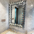 80X120CM Floor Large Modern Simple Luxury Wall Hanging Bathroom Wall Decoration Full Length Mirror Customizable Dropshipping