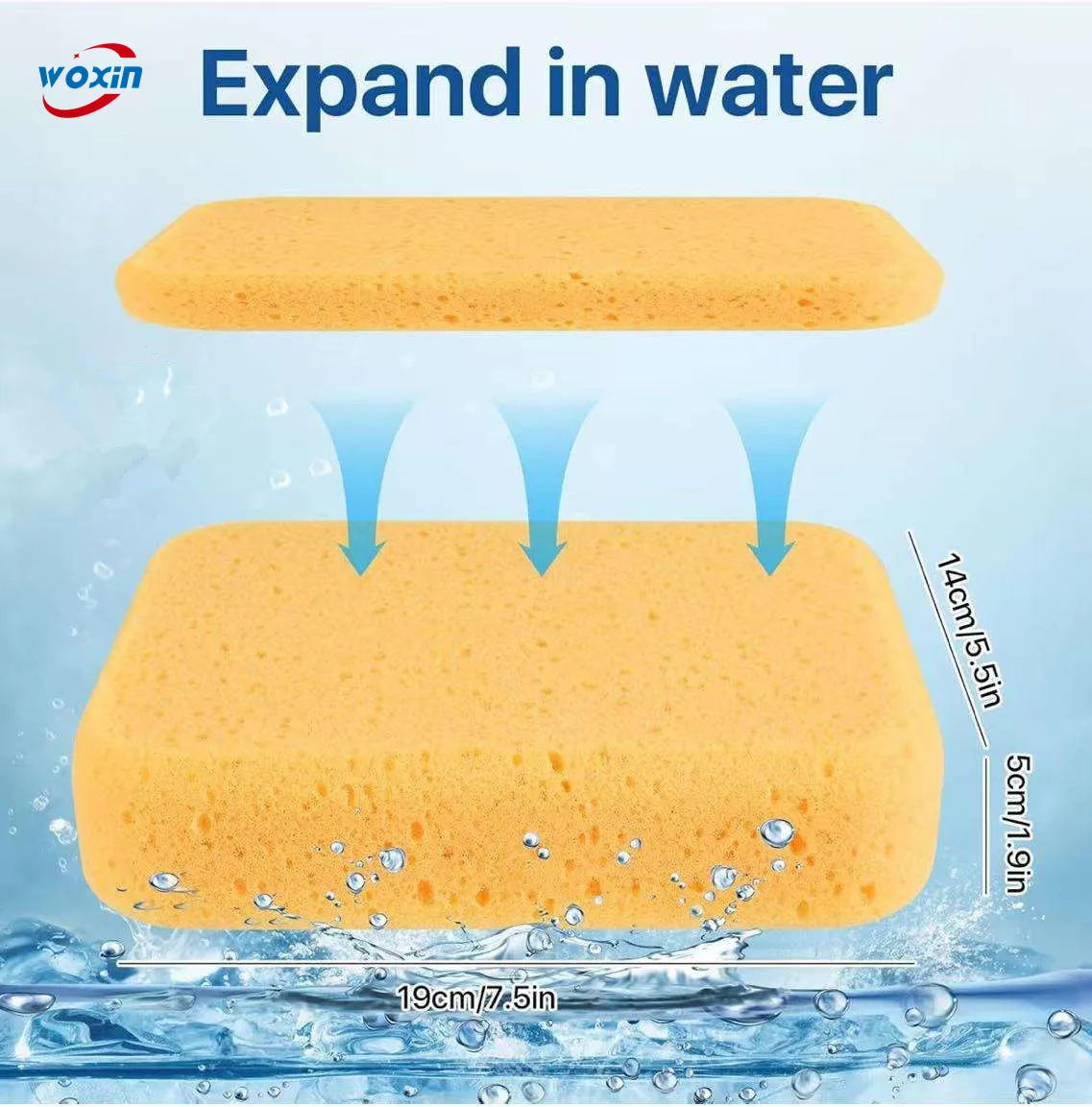 WOXIN Magic Wall Scrub Grouting Sponges Cleaning Tile Tools Water Absorption Car Wash Sponge Grout Sponge