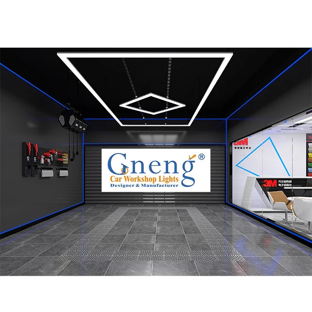 Manufacturers Selling Led Lights for Workshop Showroom Exhibition Car Beauty Repair Light