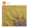 Artificial Faux Fur Carpets Yellow Rabbit Fur Rug