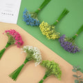 Hot Sale Plastic Babybreath Bouquet Living Room Vase Flower Arrangement Bride Flowers