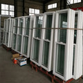 36 X 60 White Egress Double Glazed Pvc Single Hung Vinyl windows